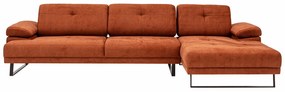 Rohová pohovka Mustang Small Right Orange