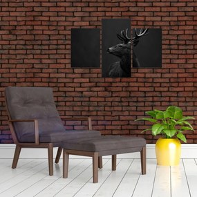 Obraz - Portrét jeleňa (90x60 cm)