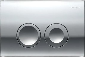 Geberit Delta25 ovládacie tlačidlo plast chrómovaný lesk 115.125.21.5