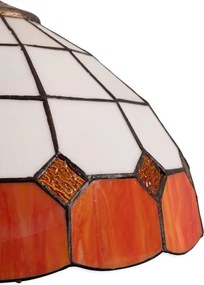 Brilagi - Tiffany vitrážový luster na reťazi SIENNA 1xE27/60W/230V priemer 40 cm
