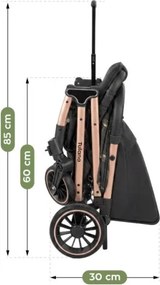 Športový kočík Lagos 35 Black / Gold