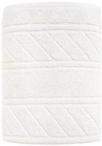 Bavlnený froté ručník RELIEF 30x50 cm krémový