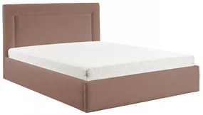 Čalúnená posteľ s úložným priestorom Enserio, Rozmer postele: 160x200, Dostupné poťahy: Coral 50