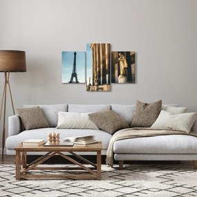 Obraz z Trocaderského námestia, Paríž (90x60 cm)