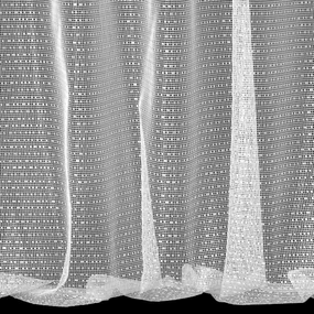ZÁCLONA NA KRÚŽKOCH KATRIANA 400X250 CM BIELA