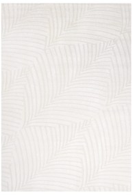 Dekorstudio Jednofarebný koberec FANCY 648 - smotanovo biely Rozmer koberca: 120x160cm