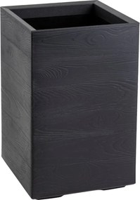 Květináč na kolečkách BETONIQUE I 60x40 cm černý