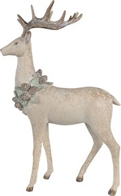 Dekorace figurka jelen Jelen - 32*14*49 cm