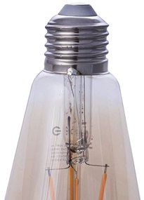 Dekoračná LED žiarovka E27 teplá 2700k 4w 400 lm jantárová