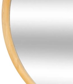 Atmosphera - Nástenné zrkadlo KIM pr. 55 cm kaučukovník