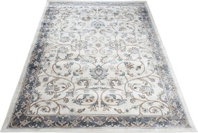 Koberec Dubai CHU biely obdĺžnikový – polypropylén, nízky vlas Rozmer: 80x150 cm