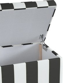 Truhlica čalúnená farba produktu čierna látka vzorované