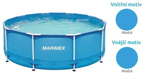 Bazén s pevnou konštrukciou ø 305 cm hĺbka 91 cm Florida – Marimex