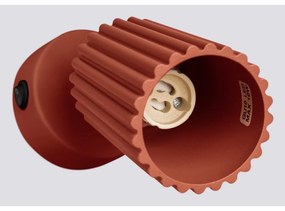 Bodové svietidlo v tehlovej farbe 8x16 cm Gleam – Sollux