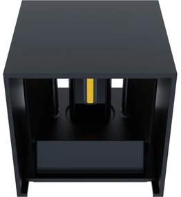 APLED - LED Vonkajšie nástenné svietidlo CUBE 2xLED/3W/230V IP65