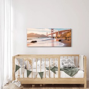Obraz - Golden Gate Bridge (120x50 cm)