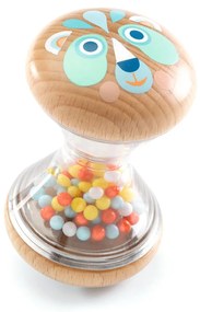 Drevená hrkálka – medvedík