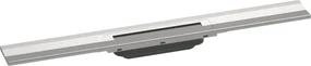 Hansgrohe RainDrain Flex, vrchná sada sprchového žľabu 700, skracovateľný, pre inštaláciu ku stene, kartáčovaná nerezová oceľ, HAN-56050800