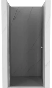 Mexen Pretoria, sprchové dvere do otvoru 70 x 190 cm, 6mm šedé sklo, chrómový profil, 852-070-000-01-40