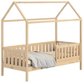 Detská domčeková posteľ Nemos - 80x160 cm - borovica