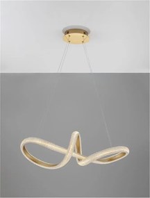LED luster Medora B 75.5 zlaté