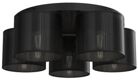 Luster prisadený LOFT SHADE 5xE27/60W/230V čierna