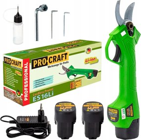 Akumulátorové nožnice na konáre Procraft ES16Li