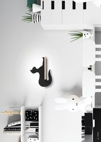 Candellux CAT Nástenné svietidlo 5W LED IQ KIDS Black 21-75642