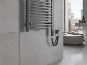 Mexen Hades, elektrické vykurovacie teleso 1200 x 400 mm, 600 W, antracitová, W104-1200-400-2600-66