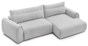 Svetlosivá rohová pohovka Aden – Bobochic Paris