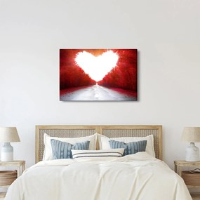 Obraz - Cesta k láske (90x60 cm)