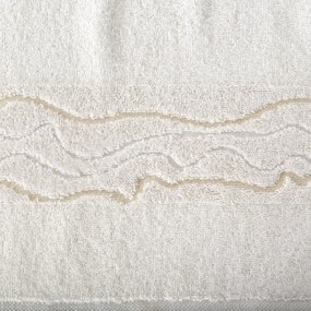 BAVLNENÝ UTERÁK KARIN 50X90 CM KRÉMOVÁ