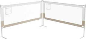 Detská ochrana postele, 200 cm, výškovo nastaviteľná
