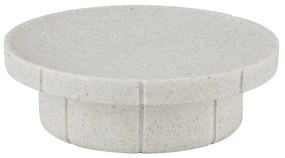 Krémovobiela nádobka na mydlo z polyresínu Kua – Blomus