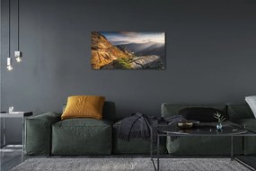 Obraz canvas Mountain Sunrise 125x50 cm