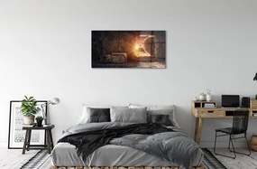 Obraz plexi Cave krížia slnko 100x50 cm