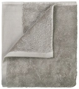 Sada 4 sivých uterákov Blomus, 30 x 30 cm