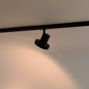 Moderné 1-fázové koľajnicové bodové svetlo čierne AR111 - Jeany