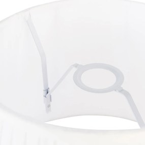 Plisovaný tienidlo biele 45/30 cm