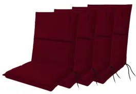 Doppler CITY 4413 nízky - set 4 ks - poduška na stoličku a kreslo
