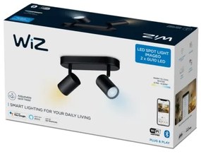 WiZ - LED Stmievateľné bodové svietidlo IMAGEO 2xGU10/4,9W/230V 2700-6500K Wi-Fi