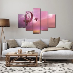 Obraz - Víla na plávajúcom ostrove (150x105 cm)
