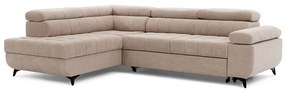 Rohová sedacia súprava rozkladany Dragonis Ľavý - béžový Crown 2 Beige