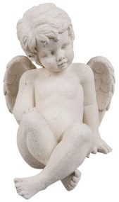 Dekorácie sediaci anjel - 13 * 17 * 15 cm