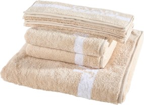 XXXLutz SADA FROTÉ UTERÁKOV, prírodná farba, béžová Joop! - Kúpeľňový textil - 003367070401