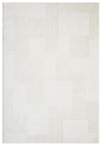 Dekorstudio Moderný koberec do obývačky FLAIR 177 - krémový Rozmer koberca: 160x230cm