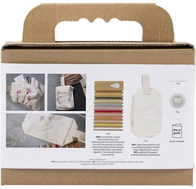 Kreatívna sada Vyšívaná toaletná taška