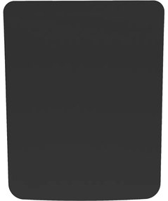Mexen, Mexen Vera deska wolnoopadająca slim, duroplast, czarna mat - 39164085
