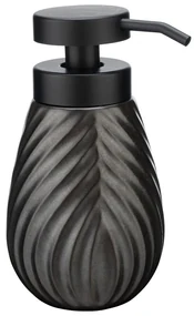 Antracitový keramický dávkovač mydla 330 ml Idro – Wenko