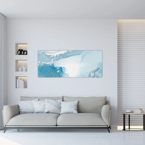 Obraz - Modrý dekor (120x50 cm)